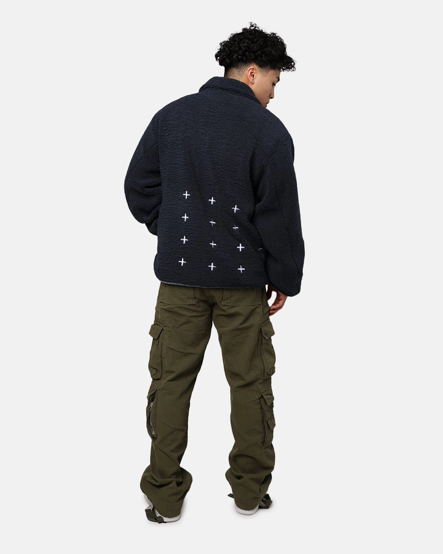 Opinion Ksubi Ice Breaker Zip Through Punk Jacket Navy