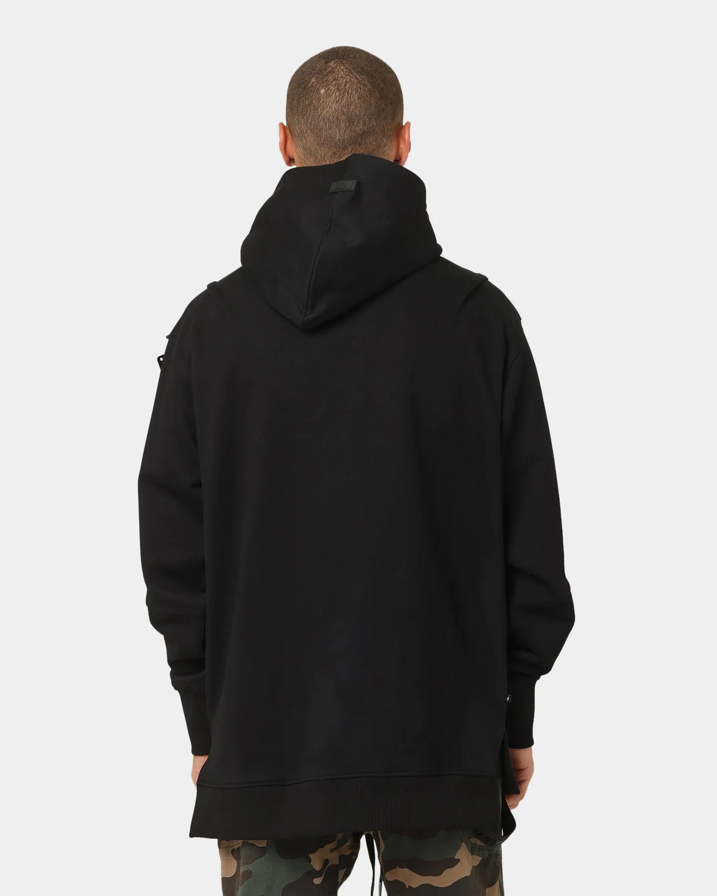 Lightweight Design Statement Piece The Anti Order Shvdows Hoodie Black