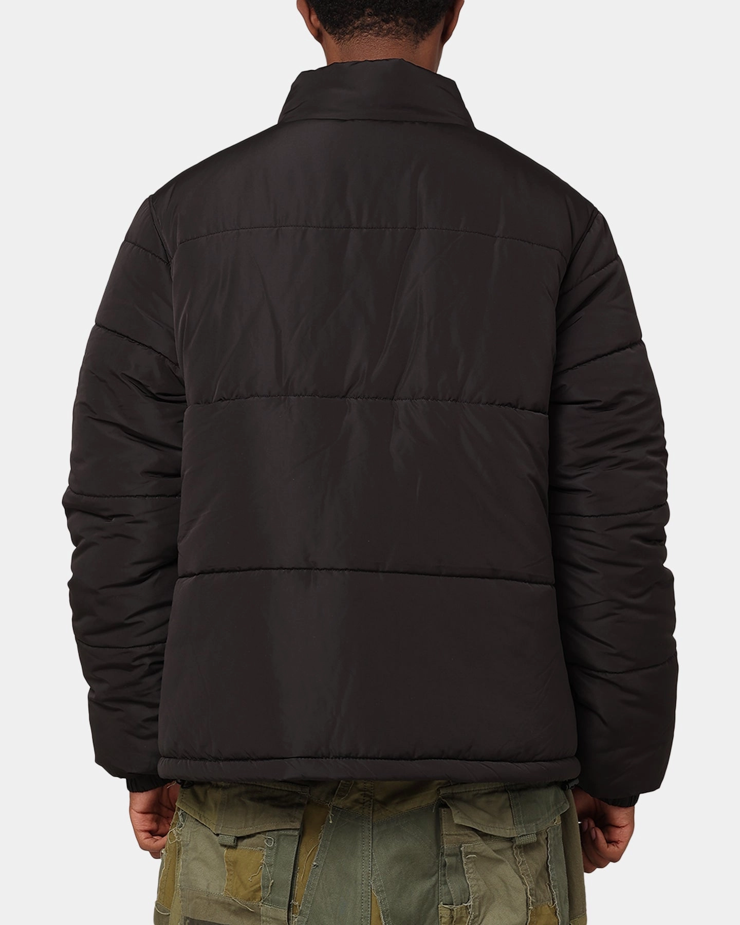 Learn Stussy Stock 8 Ball Puffer Jacket Black