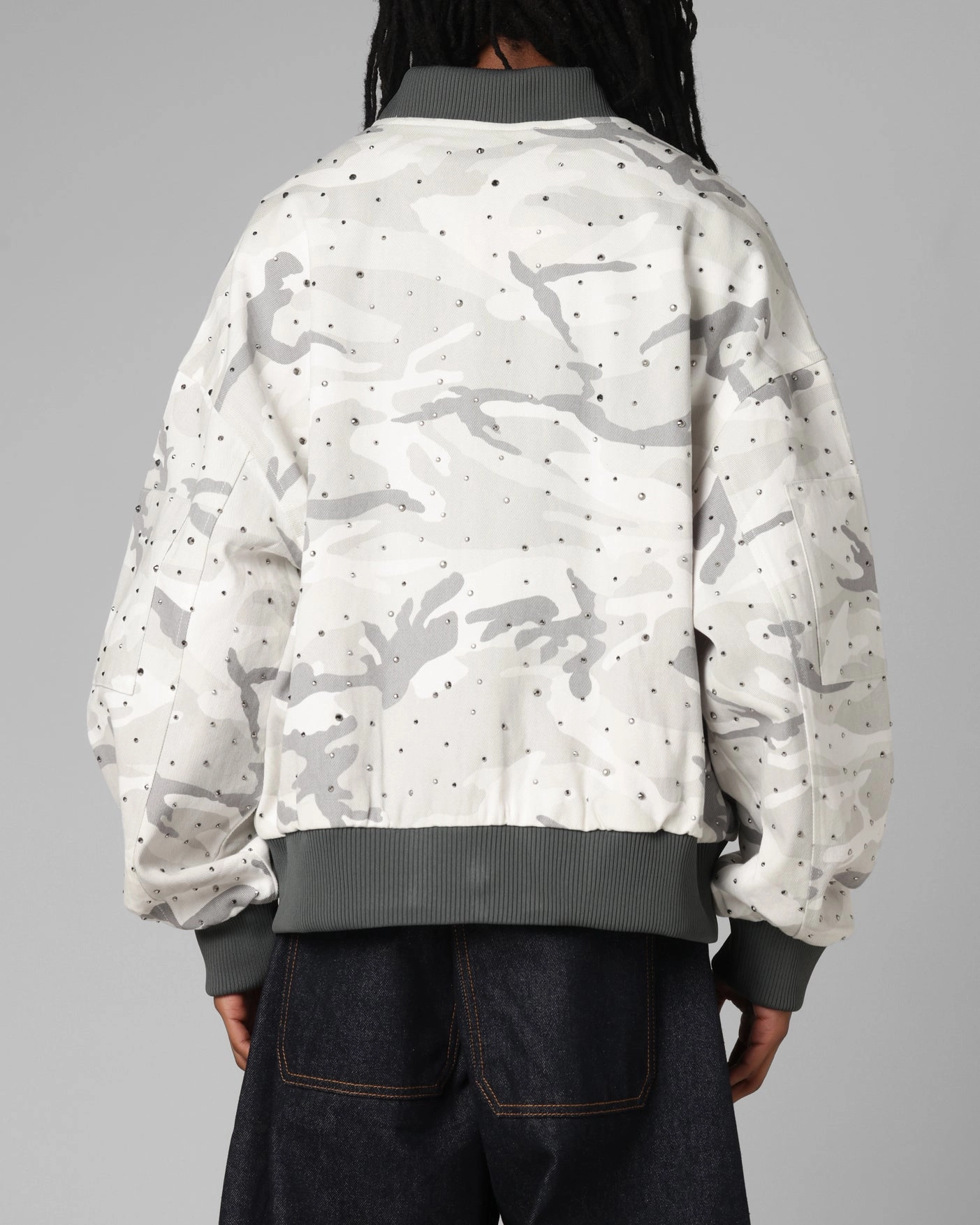 Loiter Hailstorm Bomber Snow Camo casual outing Awareness