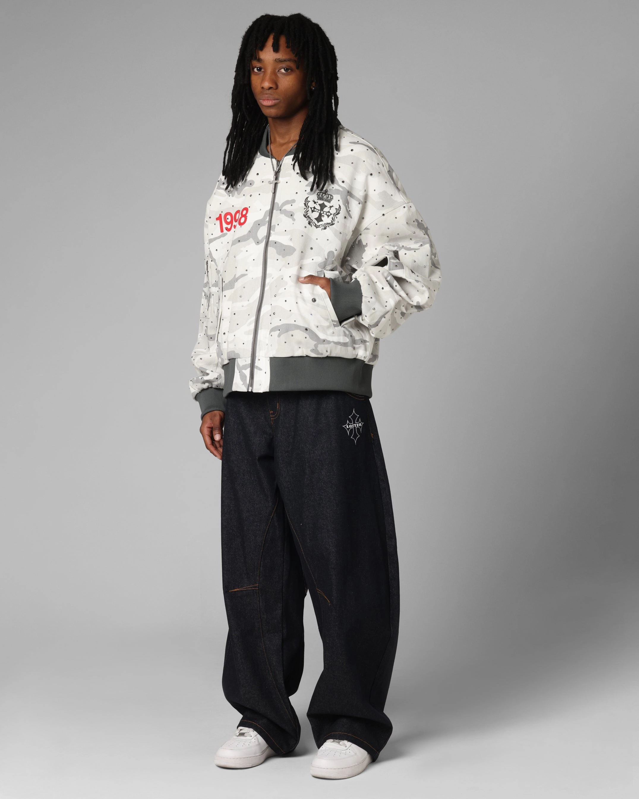 suitable for product launches Advantage Loiter Hailstorm Bomber Snow Camo