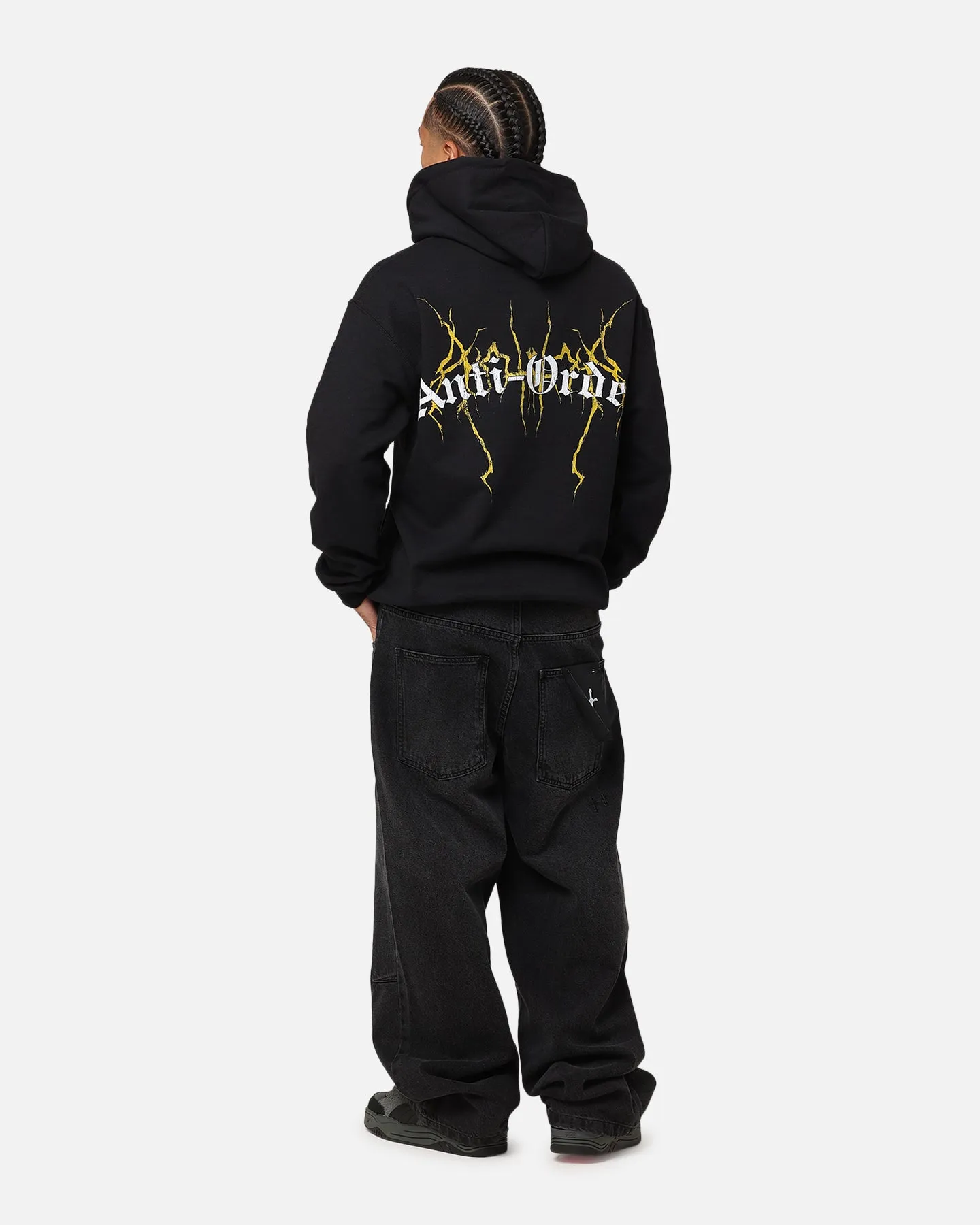 The Anti Order Choas Hoodie Black/Yellow/White Magnetism