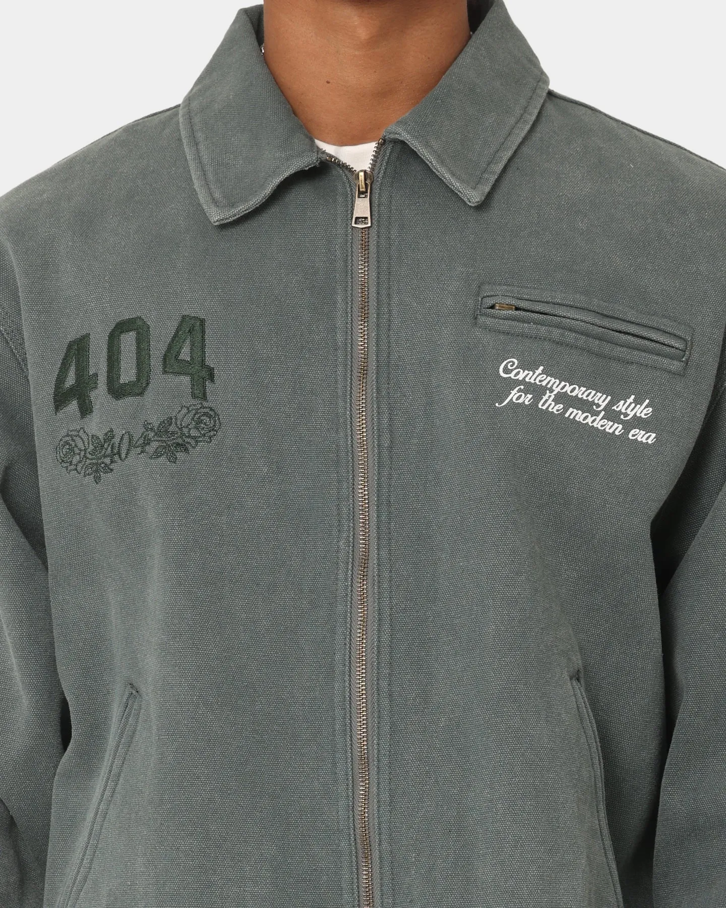 Describe Street Cool 404 Florence Work Jacket Green