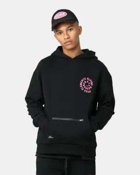 Pyra Spin Out Hoodie Black/Purple Water Resistant Material Green