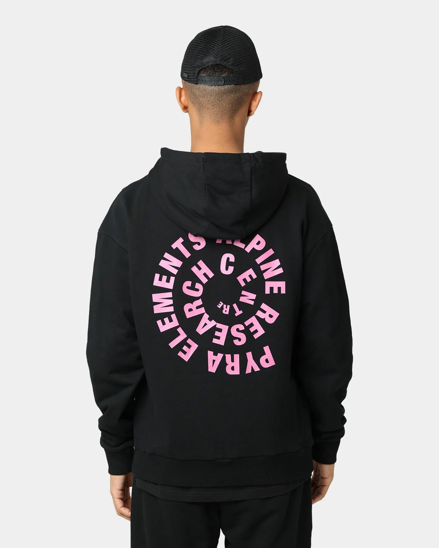 Child Pyra Spin Out Hoodie Black/Purple