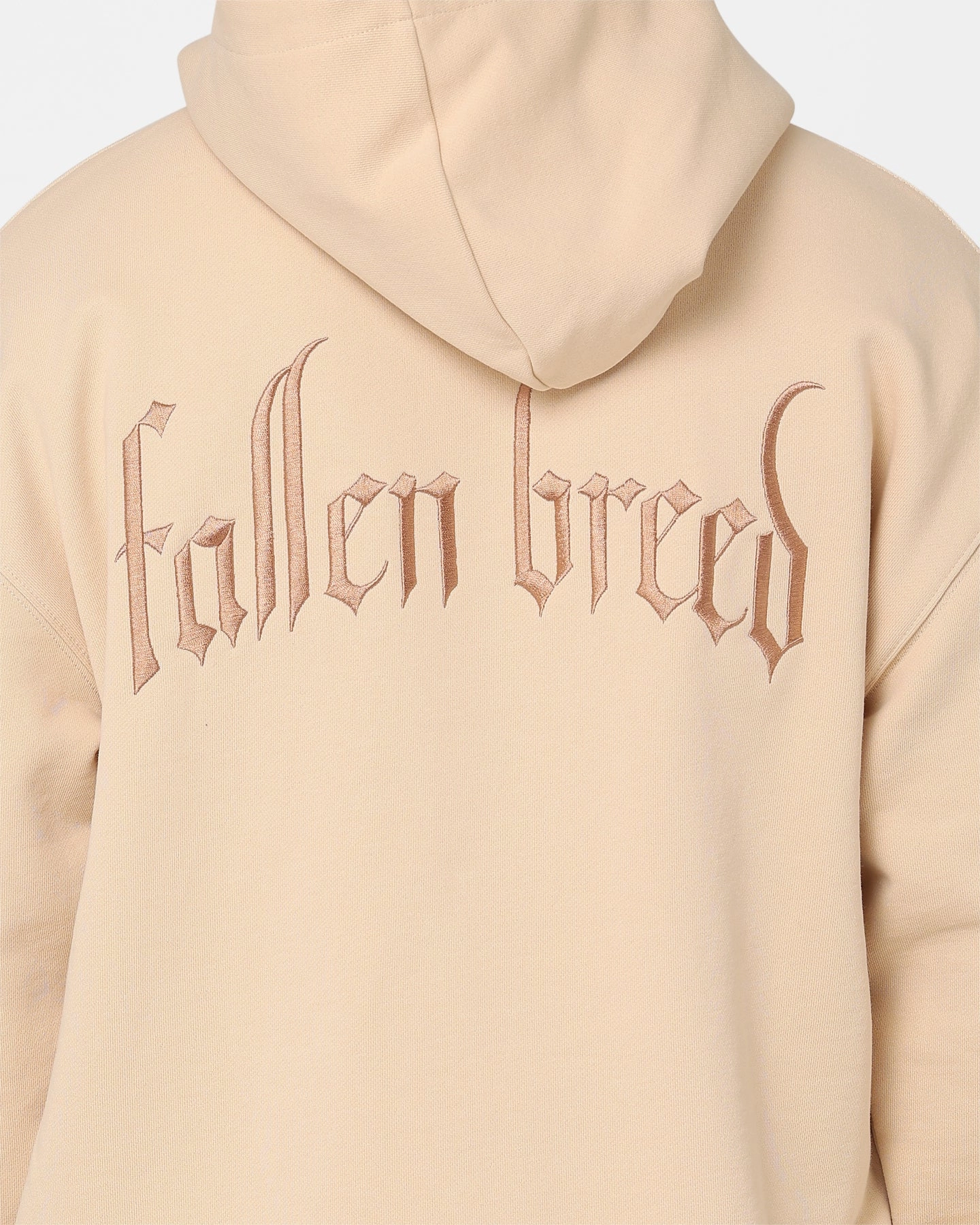 wedding guests Argue Fallen Breed Signature Logo Hoodie Nude