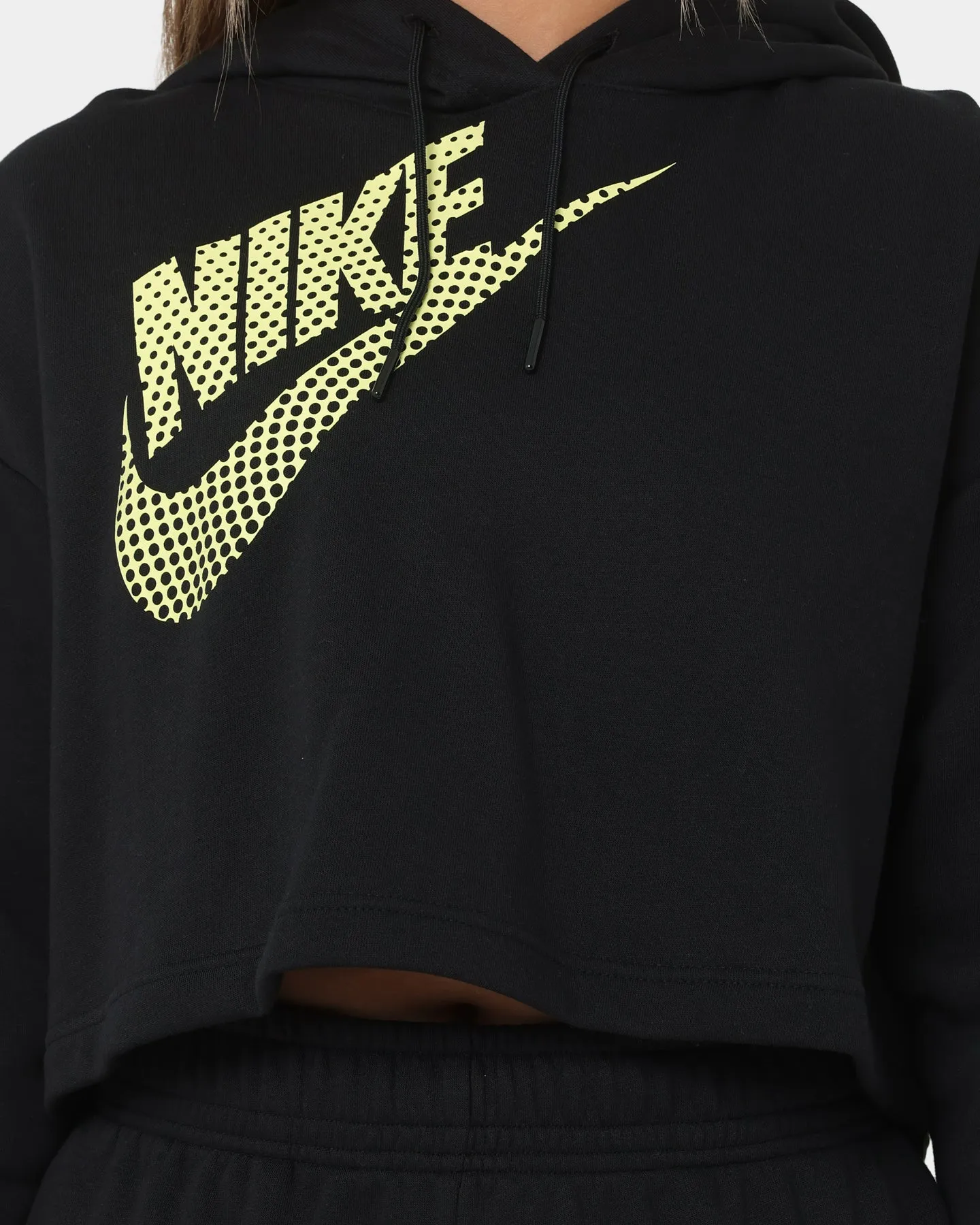 Souvenir Nike Women's Nike Sportswear Cropped Fleece Dance Hoodie Black