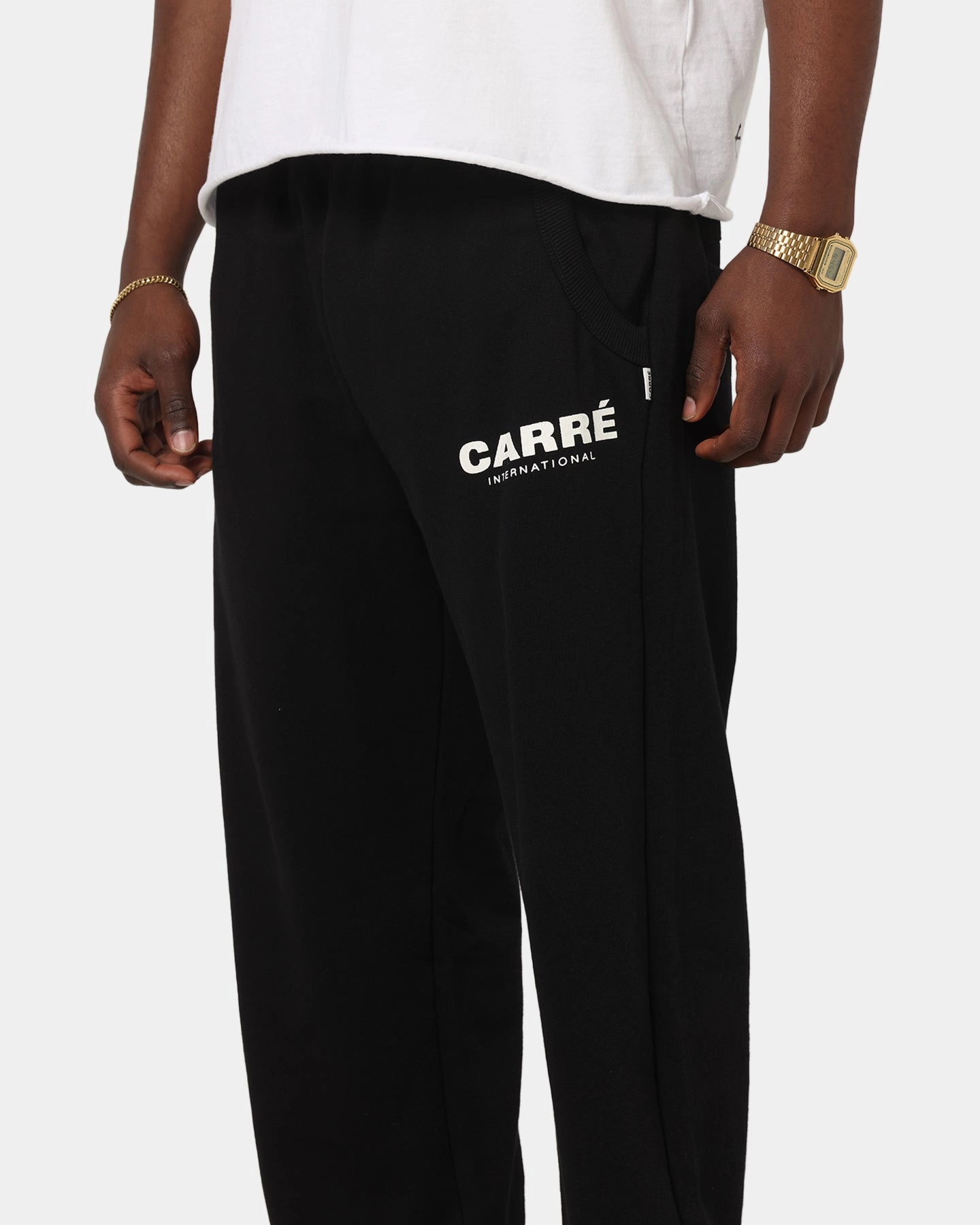 Carre C-Star Line Pants Black Adaptable Fit