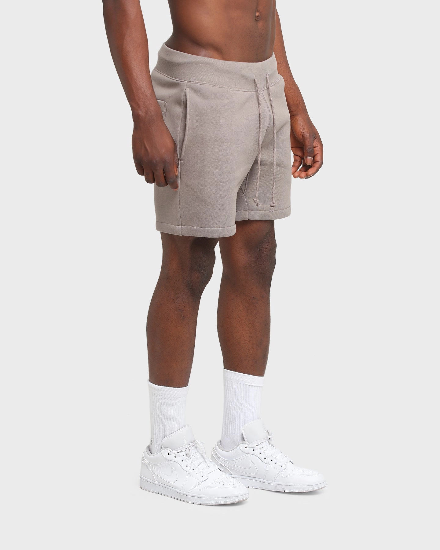 Cool Basic Simple Vibe Champion Rev Weave Panel Stripe Shorts Gizmo