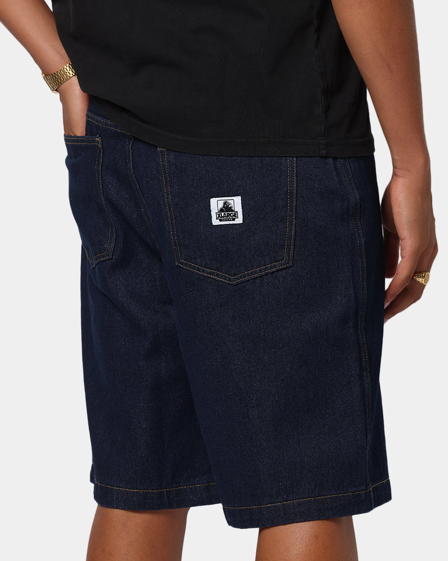 X-Large Bull Denim 91 Shorts Dark Indigo Bonded Seam Technology RegularFit
