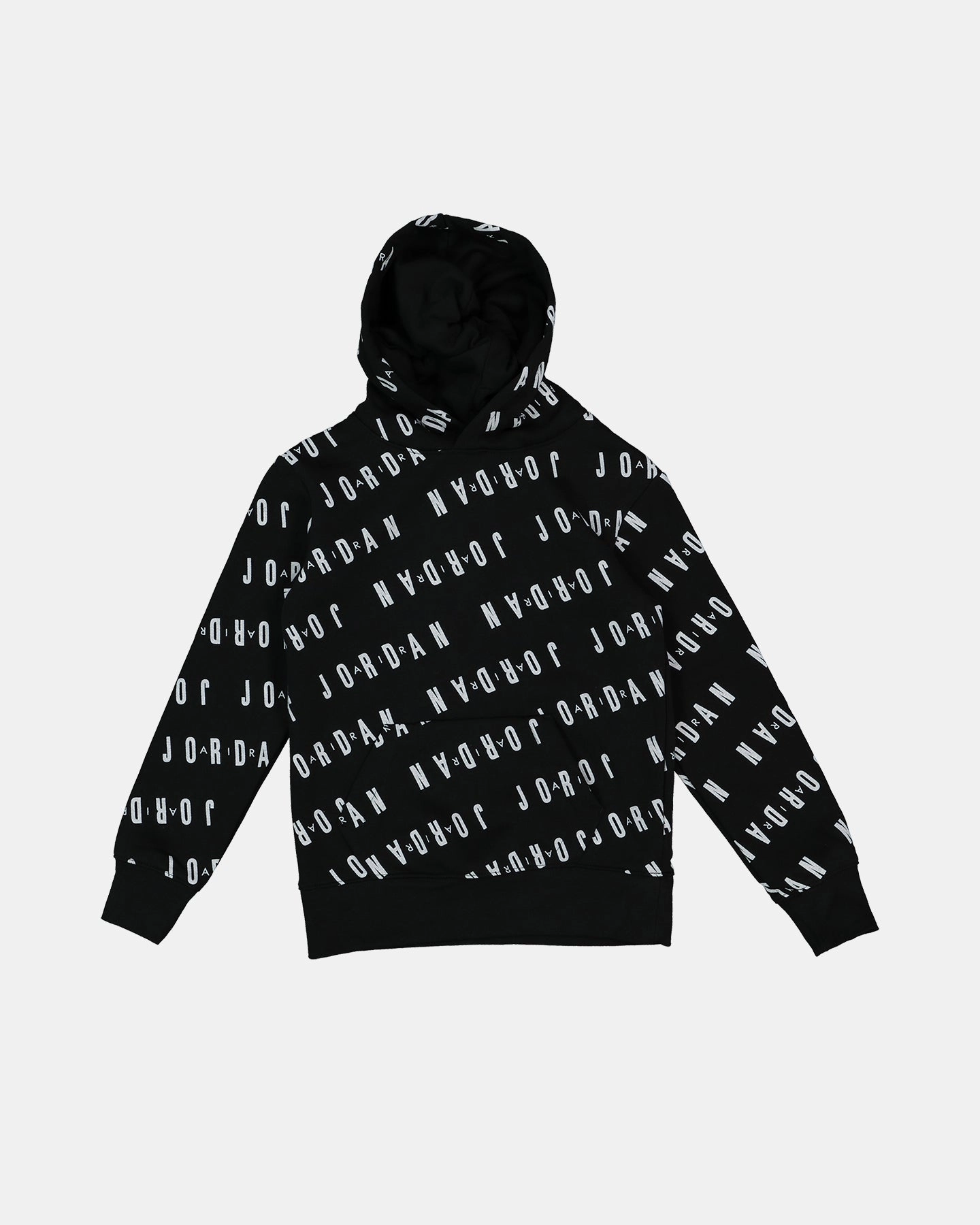 Jordan Kids' Essential AOP Pullover Hoodie Black Activewear