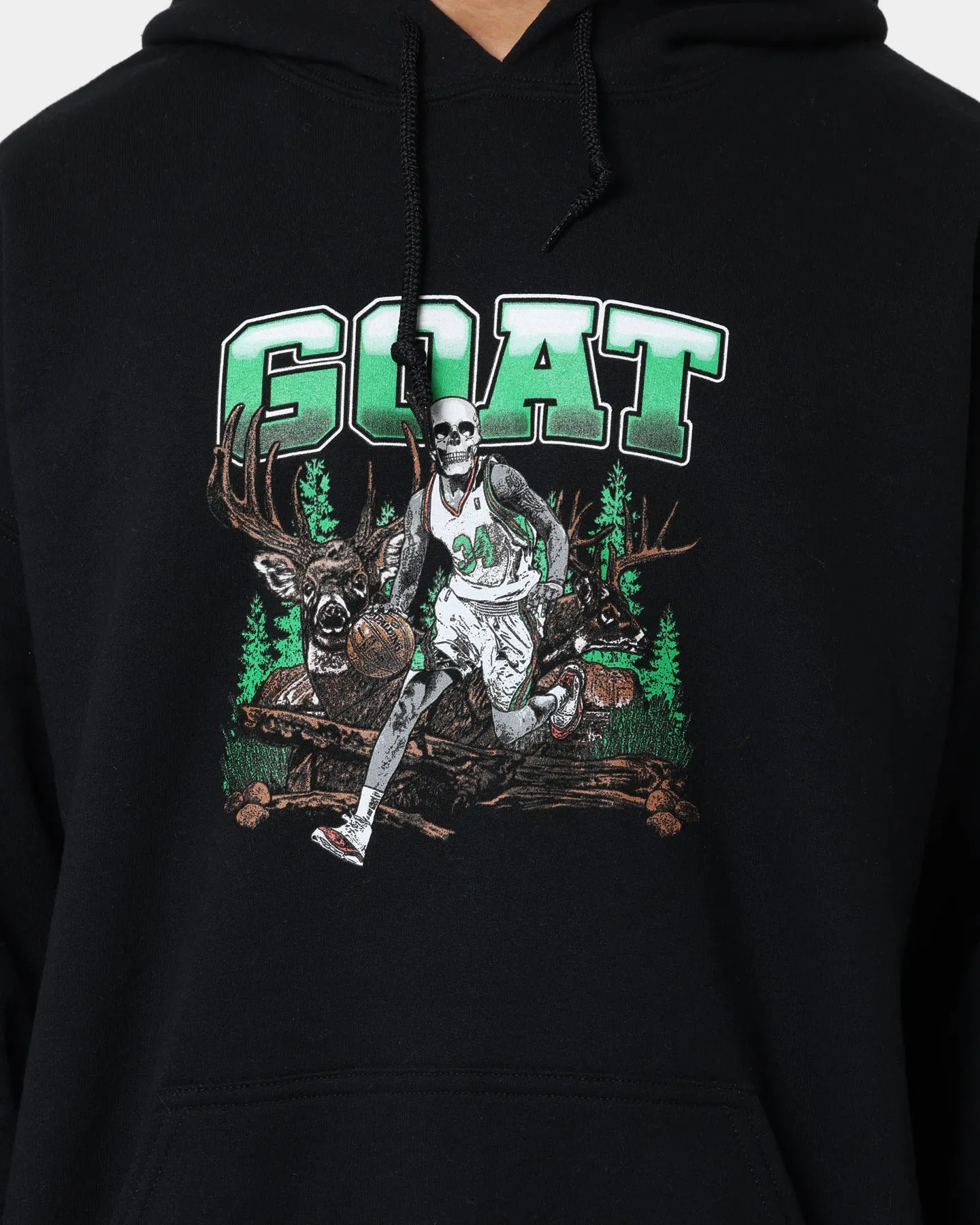 Goat Crew Buck Hunter Hoodie Black Inspire