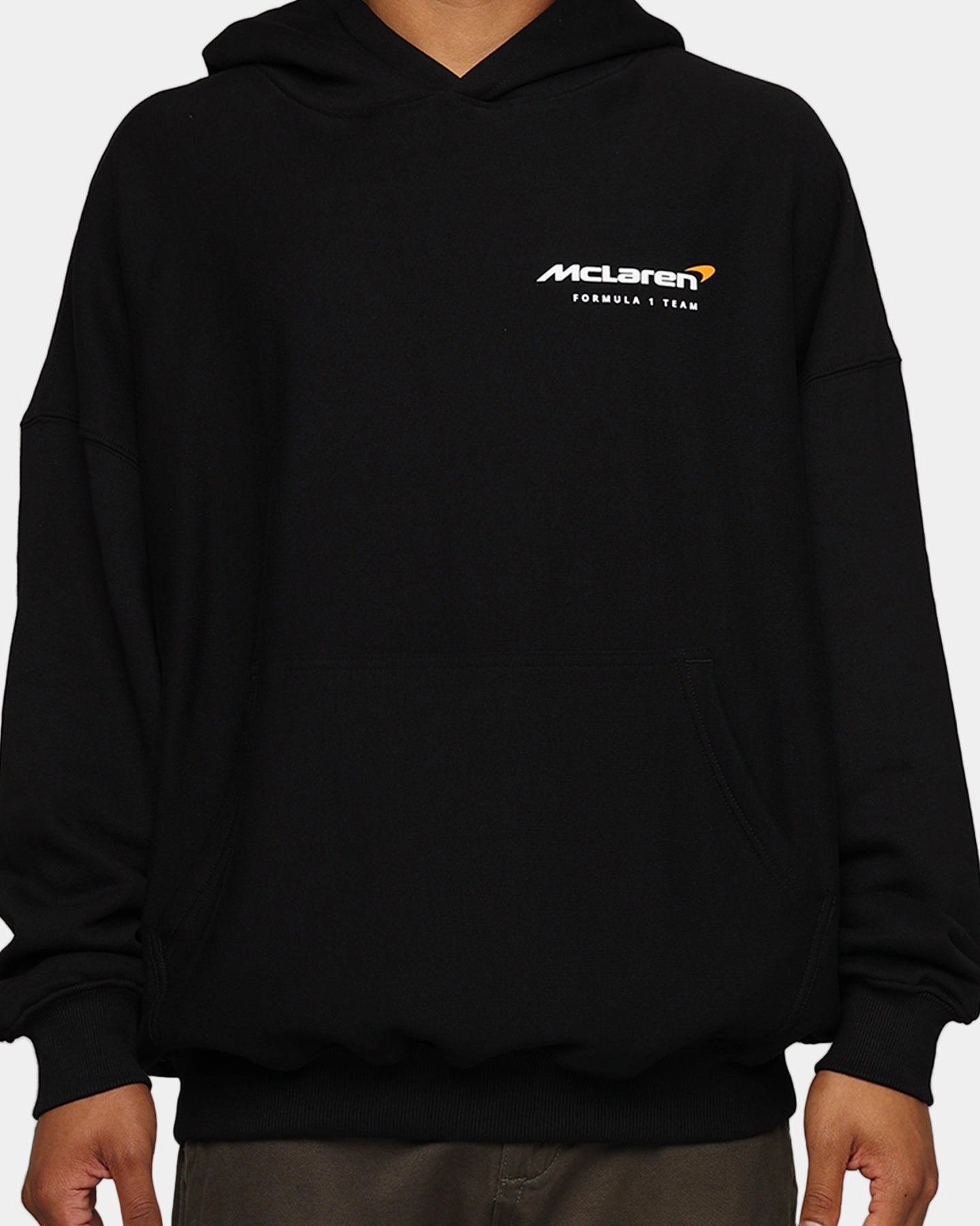 thermal Mitchell & Ness X McLaren X Culture Kings Las Vegas Collection Lando Norris Vintage Hoodie Black