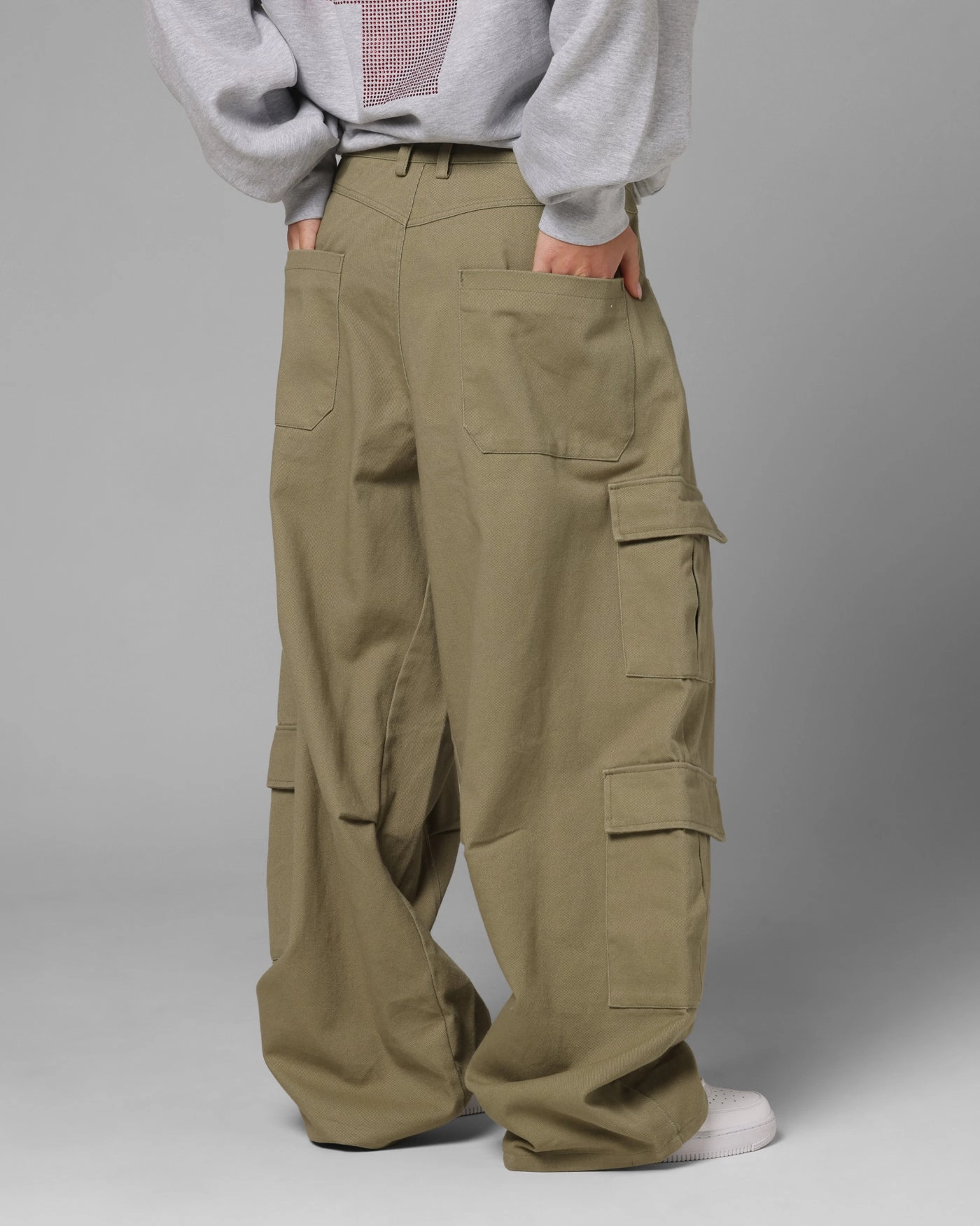 Tear Resistant Design Loiter F-16 Balloon Cargo Pants Khaki