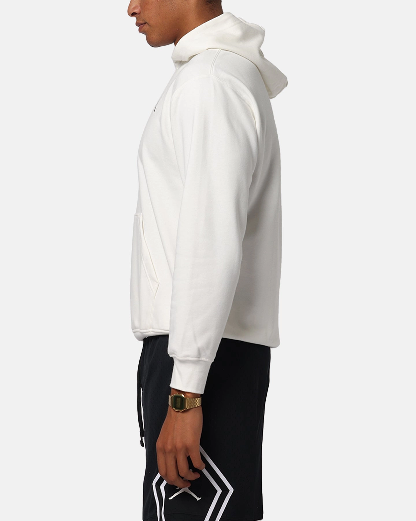 Jordan Brooklyn Fleece Pullover Hoodie Sail/Black Contemporary Fashion