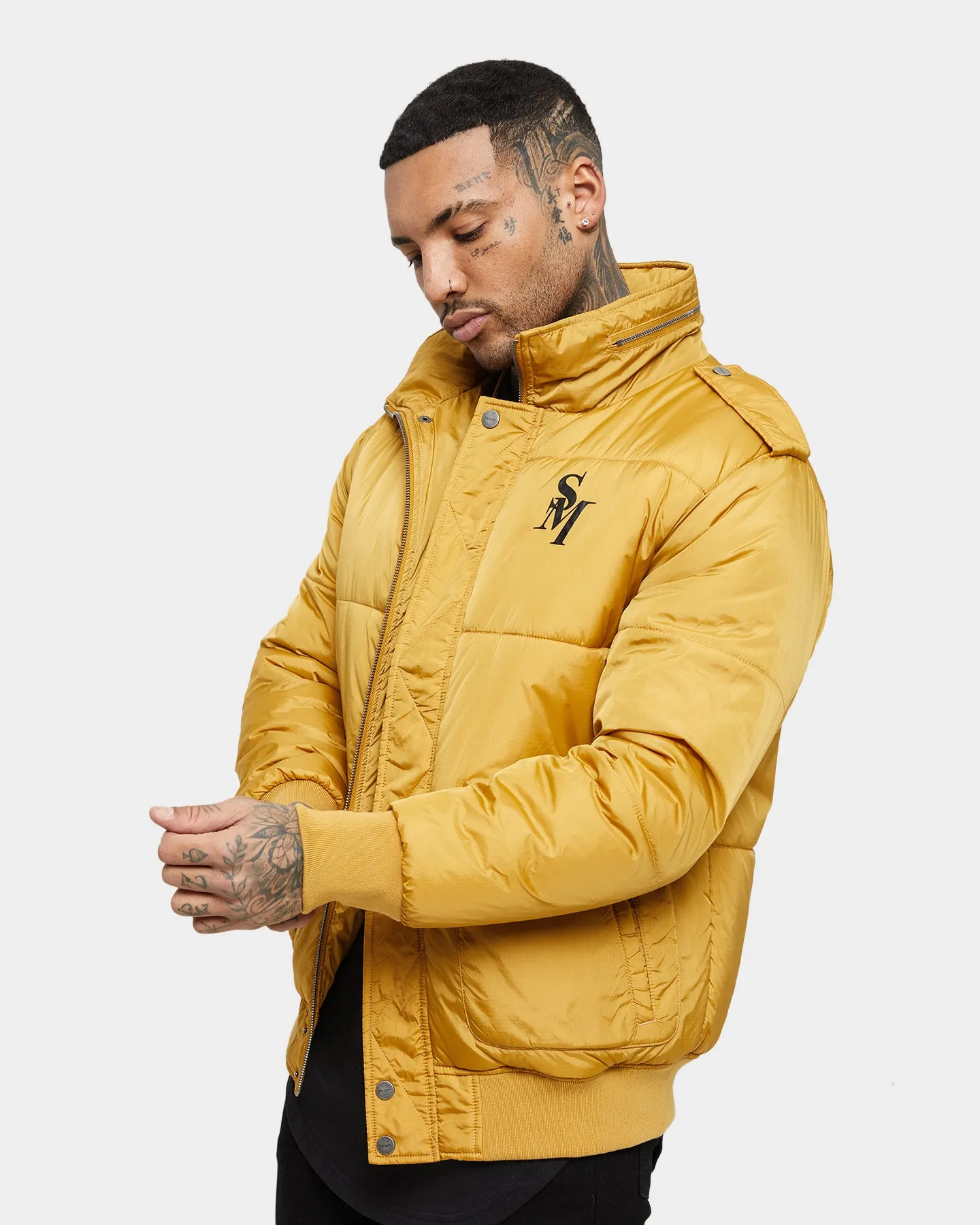 Saint Morta Maverick Puffer Jacket Bronze family gathering