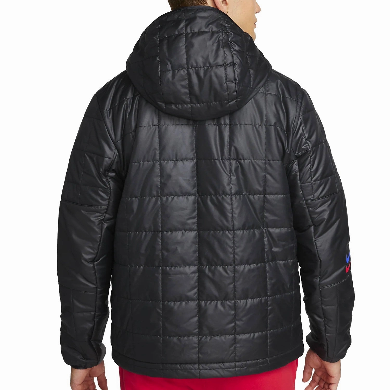 High-waisted Indoor FC Barcelona black UCL presentation bomber jacket 2022/23 - Nike