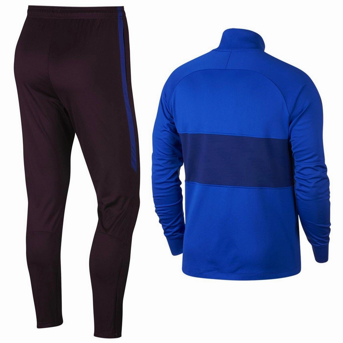 FC Barcelona blue training presentation Soccer tracksuit 2019/2020 - Nike HighVisibility Trims