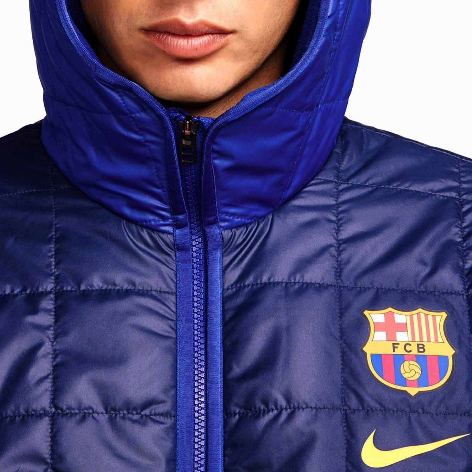 FC Barcelona presentation bomber jacket 2021/22 - Nike luggage venue 360 Degree Mobility Fit