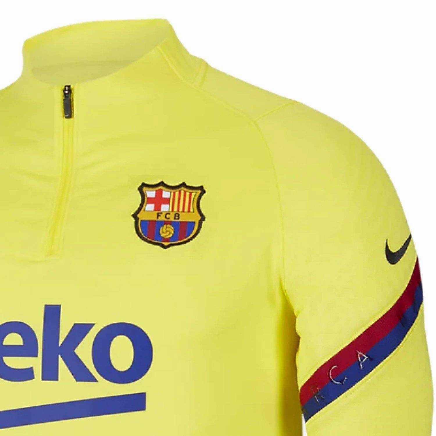 ImpactDispersing Fabric Technology FC Barcelona soccer training technical tracksuit 2020 - Nike