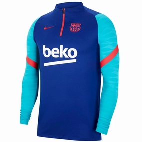Hooded Design FC Barcelona training technical Soccer sweat top 2021 - Nike