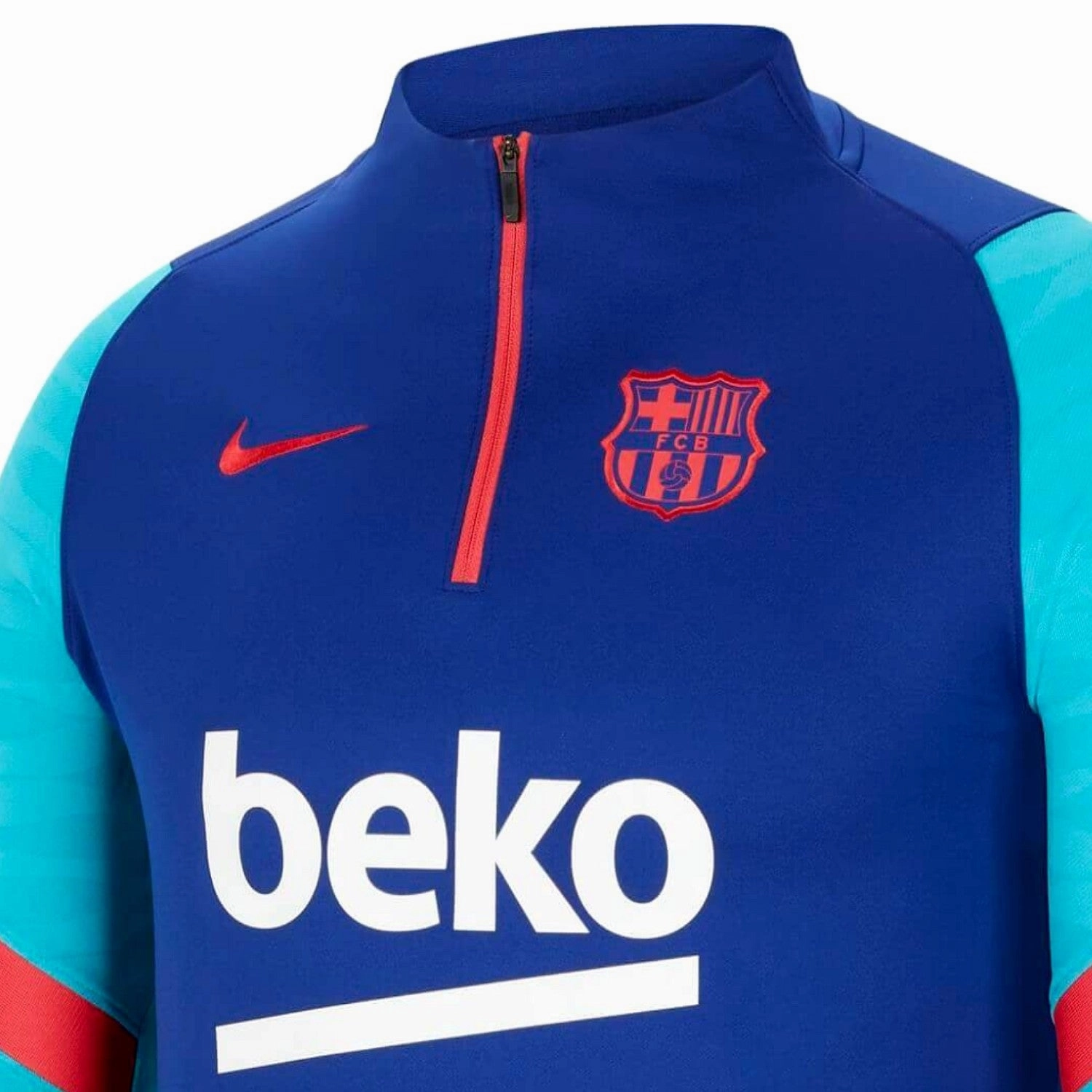FC Barcelona training technical Soccer tracksuit 2021 - Nike Abrasion Resistant Guard