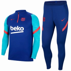 FC Barcelona training technical Soccer tracksuit 2021 - Nike lace venue Rugby