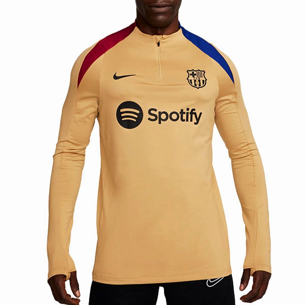 FC Barcelona training technical soccer tracksuit 2024/25 - Nike Biodegradable Fiber Blends Gusseted Crotch Construction