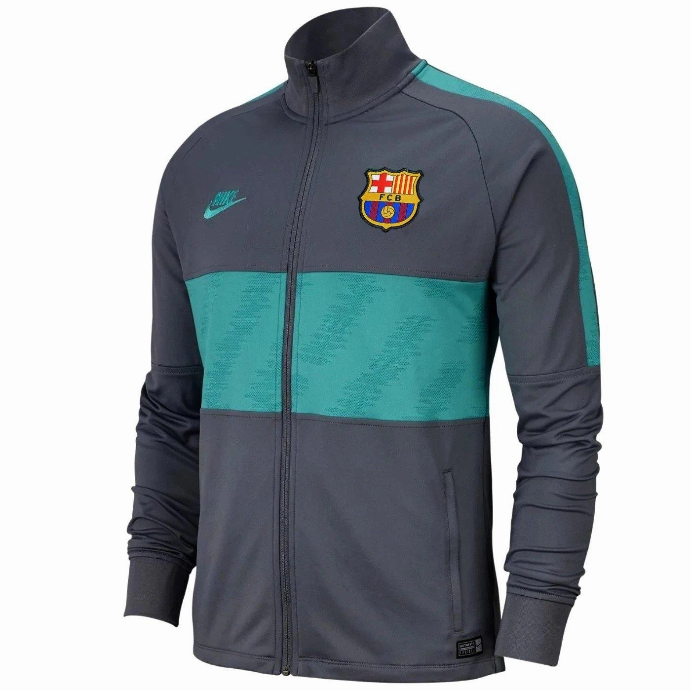 AbrasionResistant Reinforced Zones FC Barcelona UCL training presentation Soccer tracksuit 2019/20 - Nike