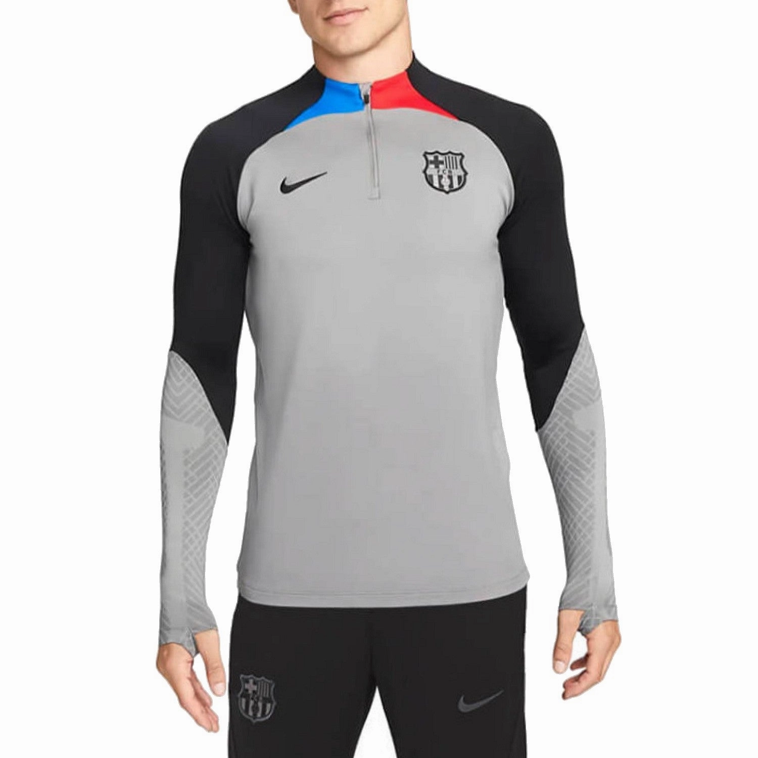 emotion Abrasion Resistant Guard FC Barcelona UCL training technical tracksuit 2022/23 - Nike