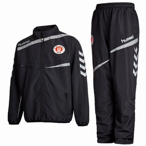 logo venue Fc St. Pauli Presentation Soccer Tracksuit 2015/16 - Hummel