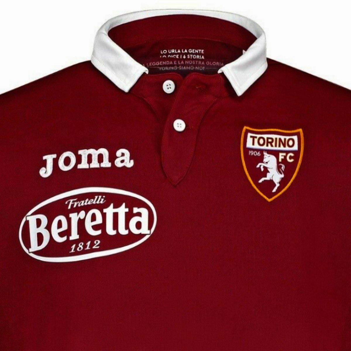 FC Torino Home soccer jersey 2019/20 - Joma FrictionFree Inner Layer 4Way Stretch Fabric