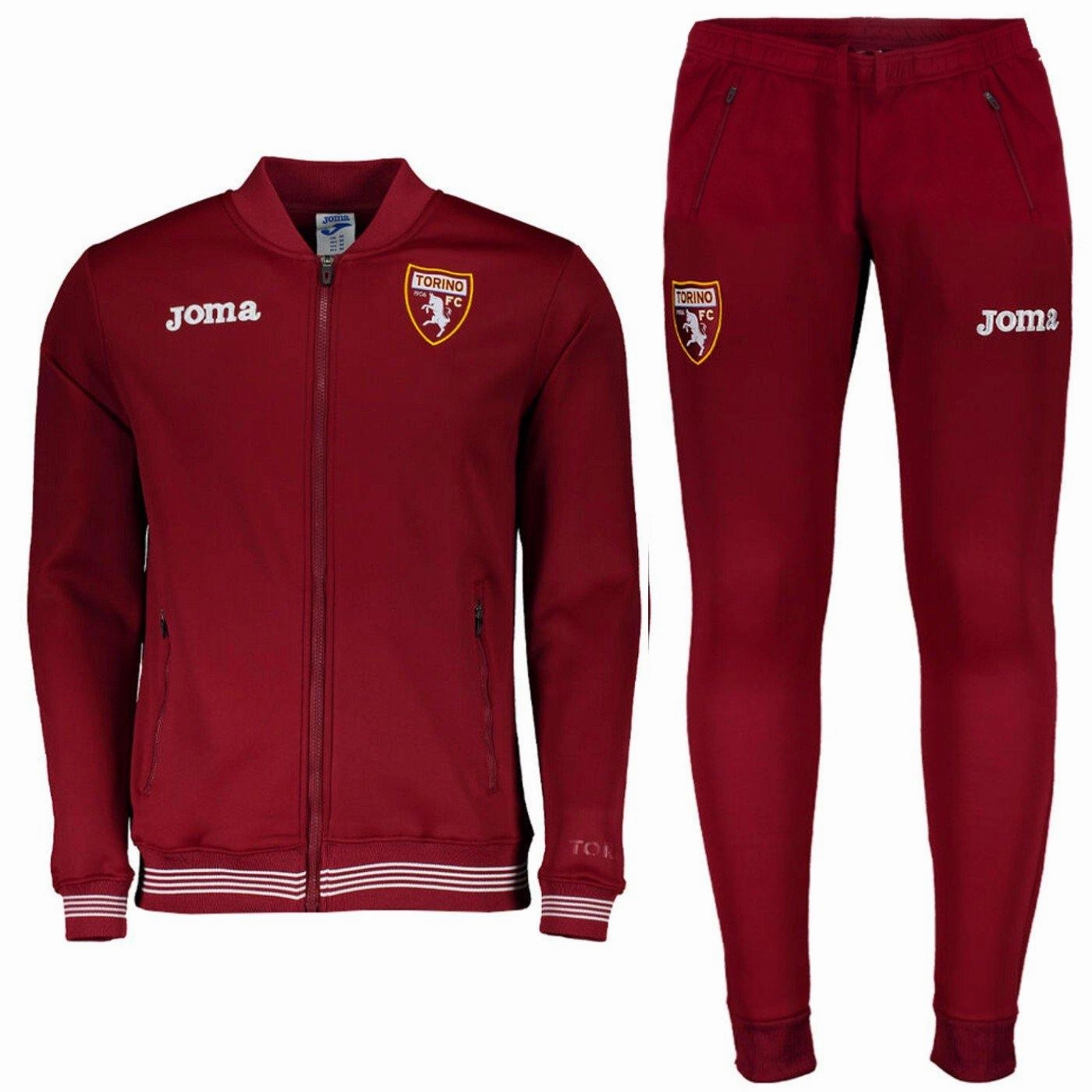 geometric Cycling Apparel FC Torino training presentation Soccer tracksuit 2020/21 - Joma