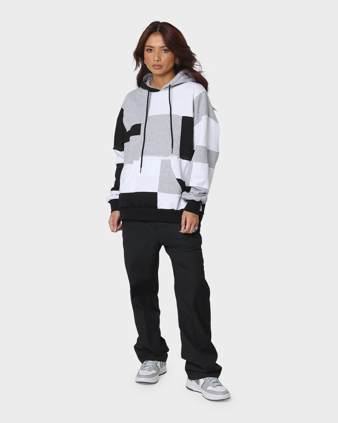 XXIII Jansen Monotone Hoodie Black/White Youth