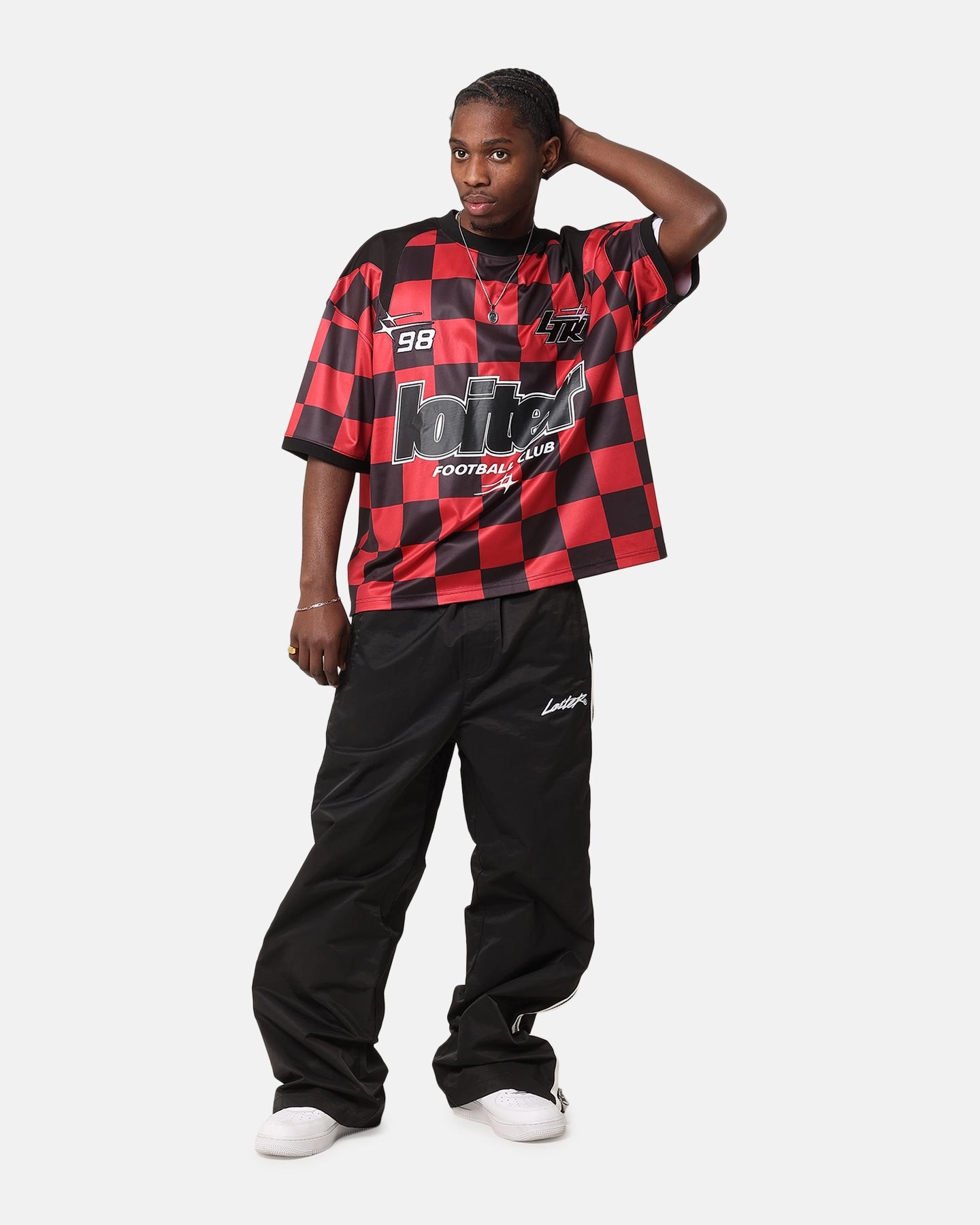 Water Repellent Loiter Hunter Track Pant Black