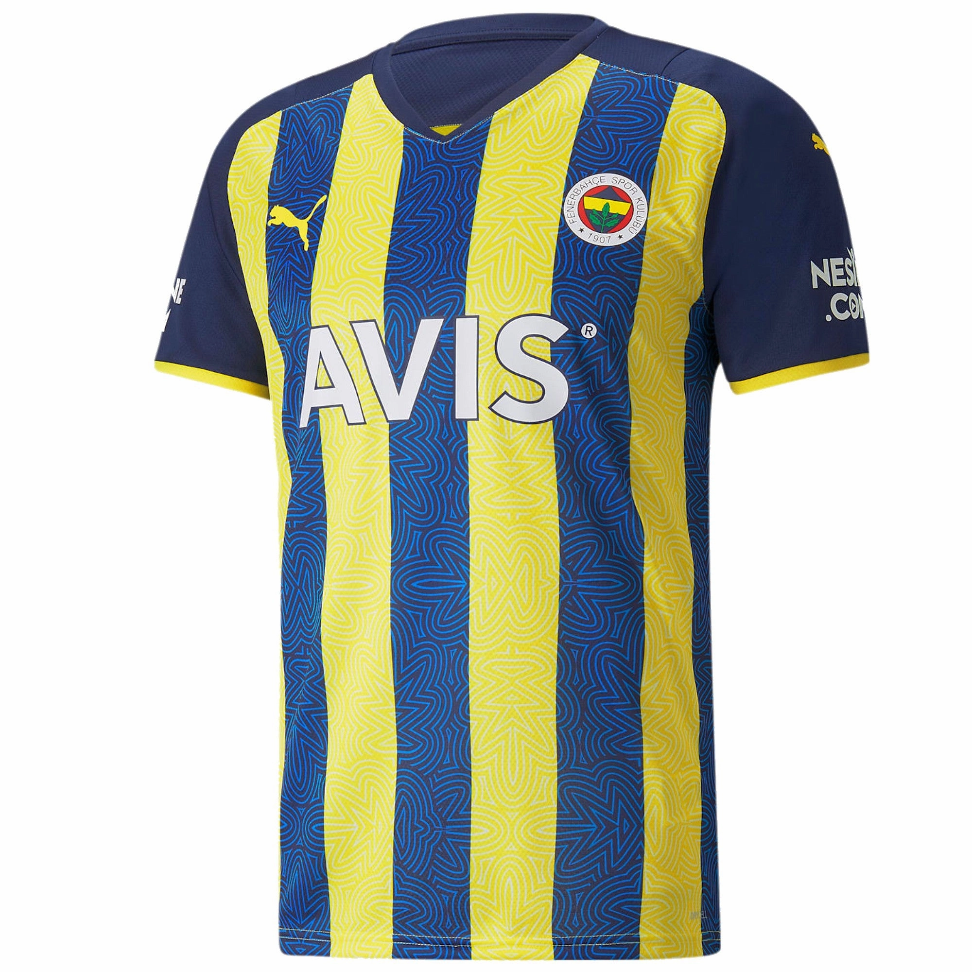 Fenerbahce S.K. Home soccer jersey 2022 - Puma Flame-retardant glove venue