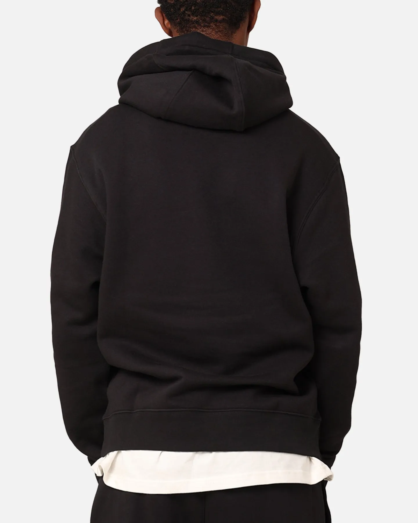 Nike Club Fleece Pullover Hoodie Black/Sail Weekend Comfort