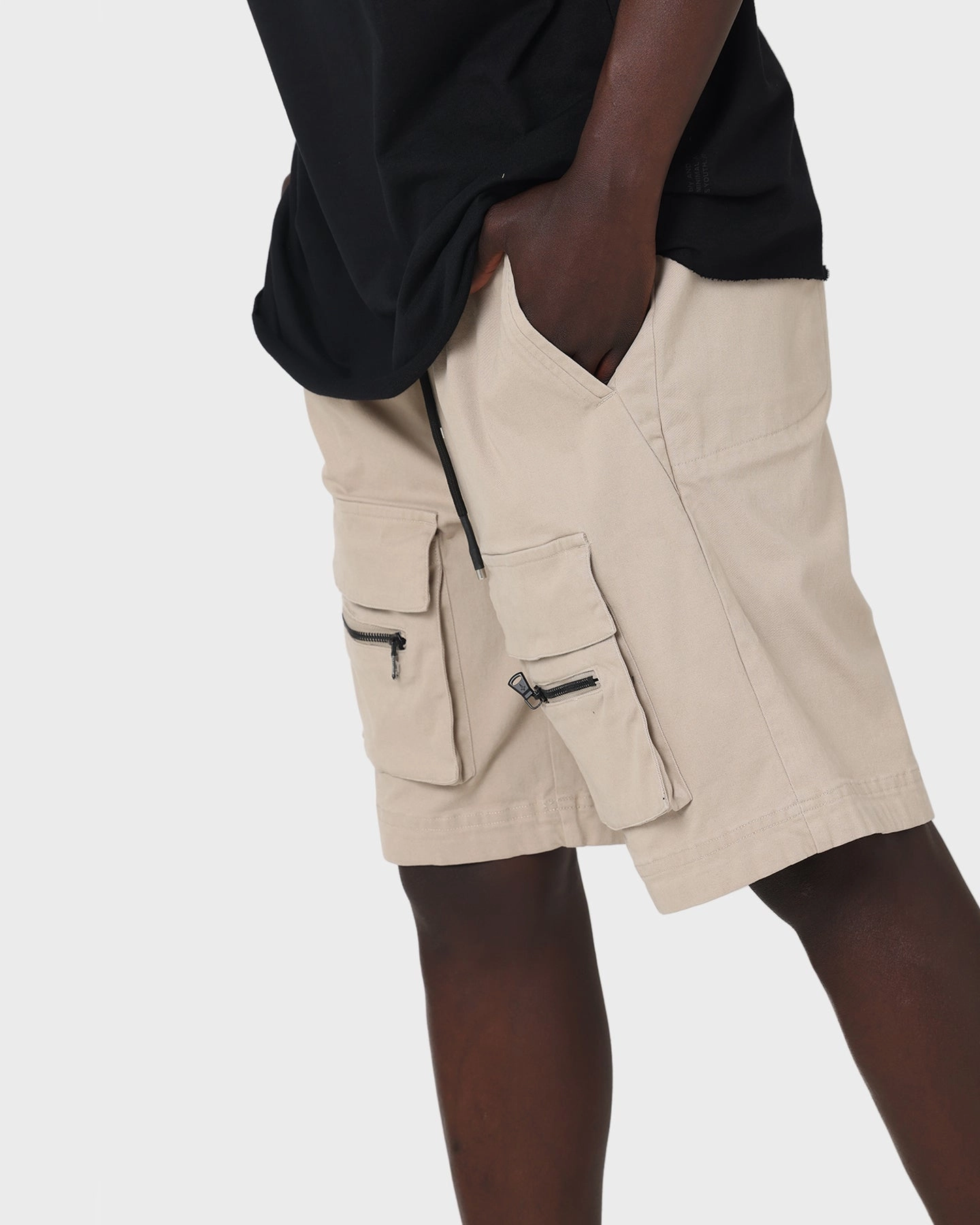 The Anti Order Centurion Cargo Shorts Bone Daily Wear Relaxed Design