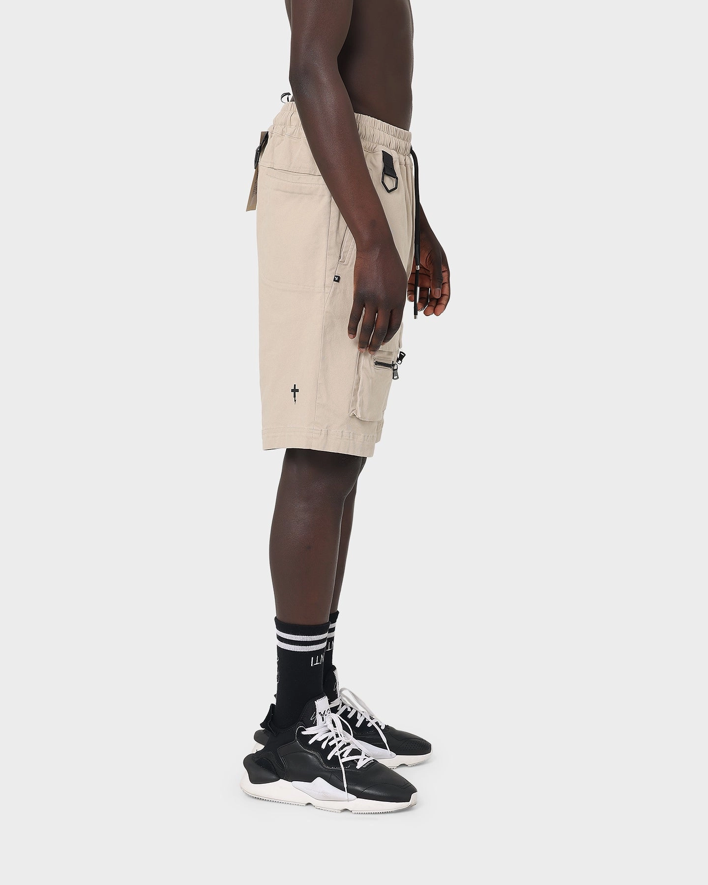 The Anti Order Centurion Cargo Shorts Bone poolside gear