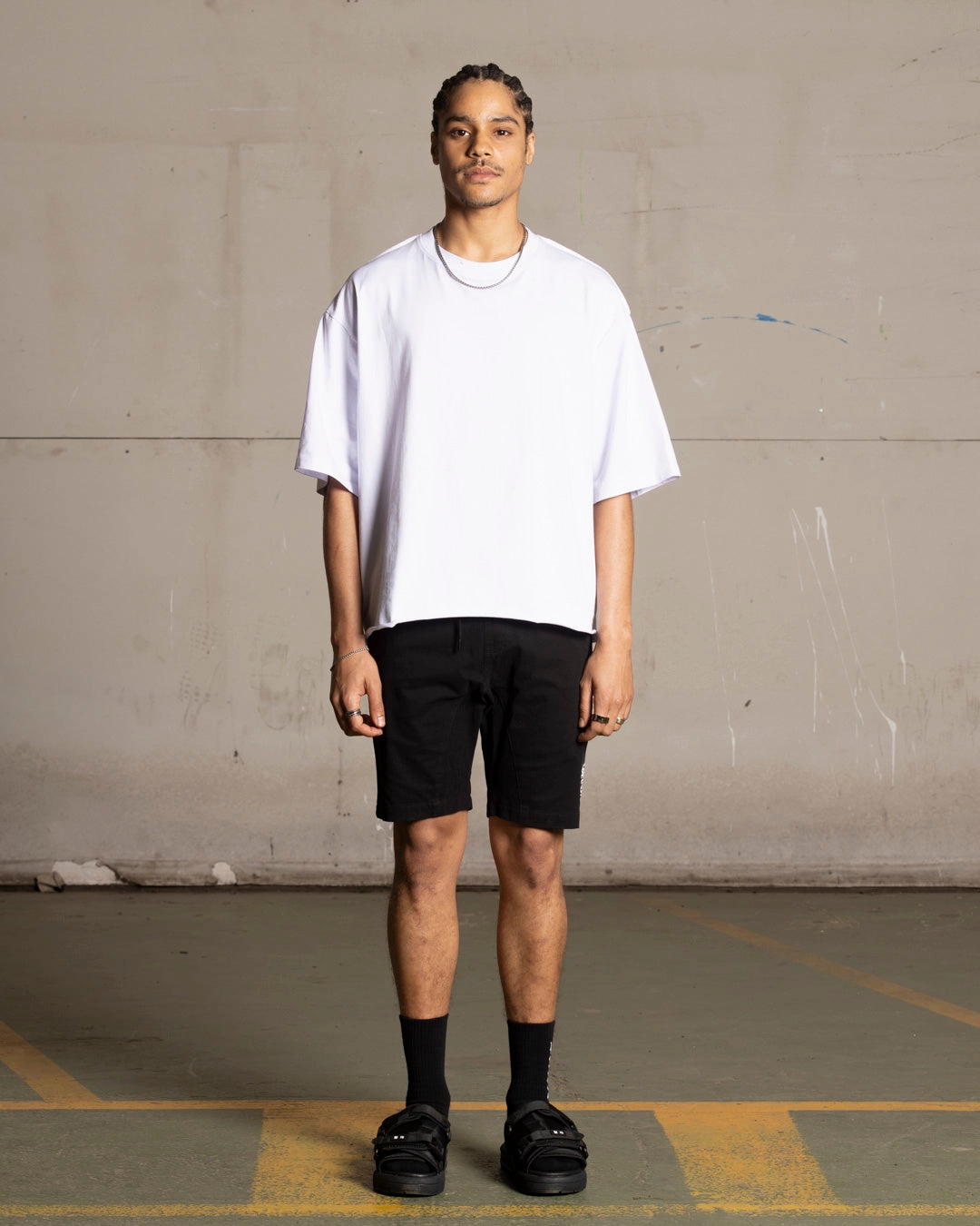 Saint Morta Fallen Walk Shorts Black homecoming