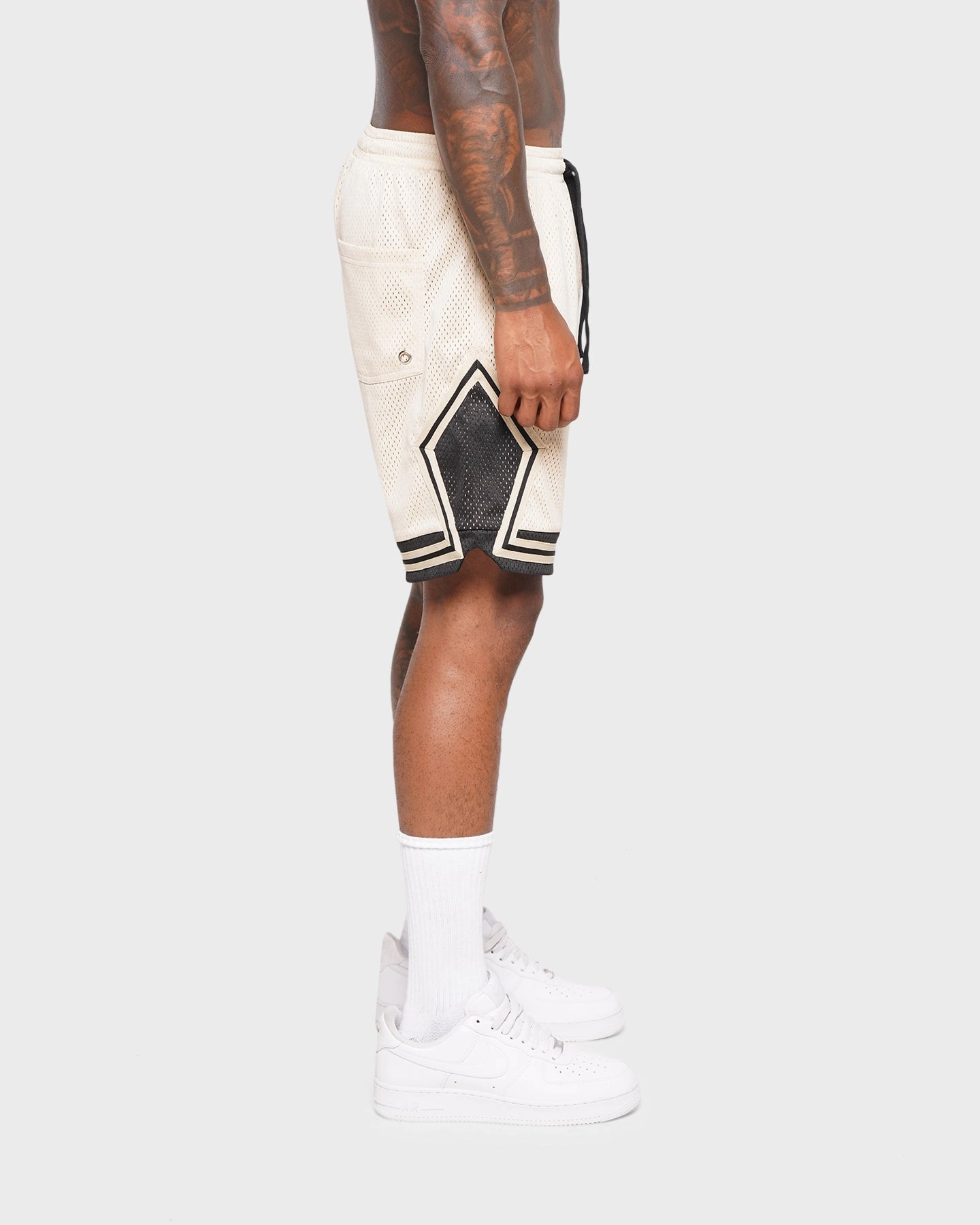 Trendy Style XXIII Auden Basketball Shorts Stone/Black