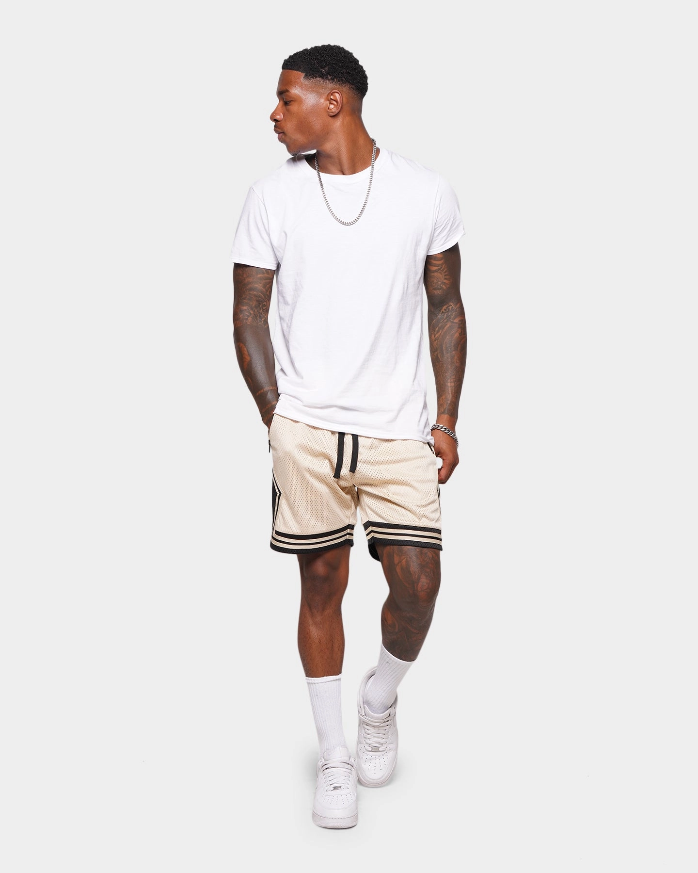 Chill Comfort XXIII Auden Basketball Shorts Stone/Black