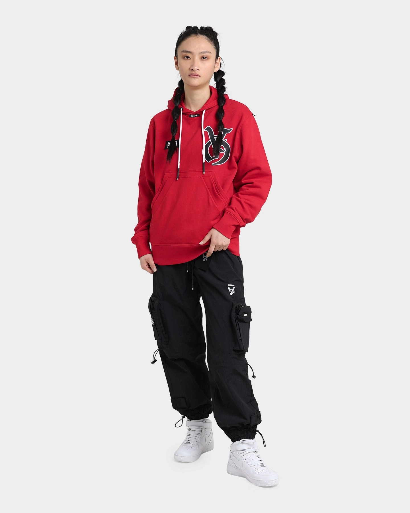 The Anti Order Antidote Hoodie Red/Black Prospect QuickAccessPockets