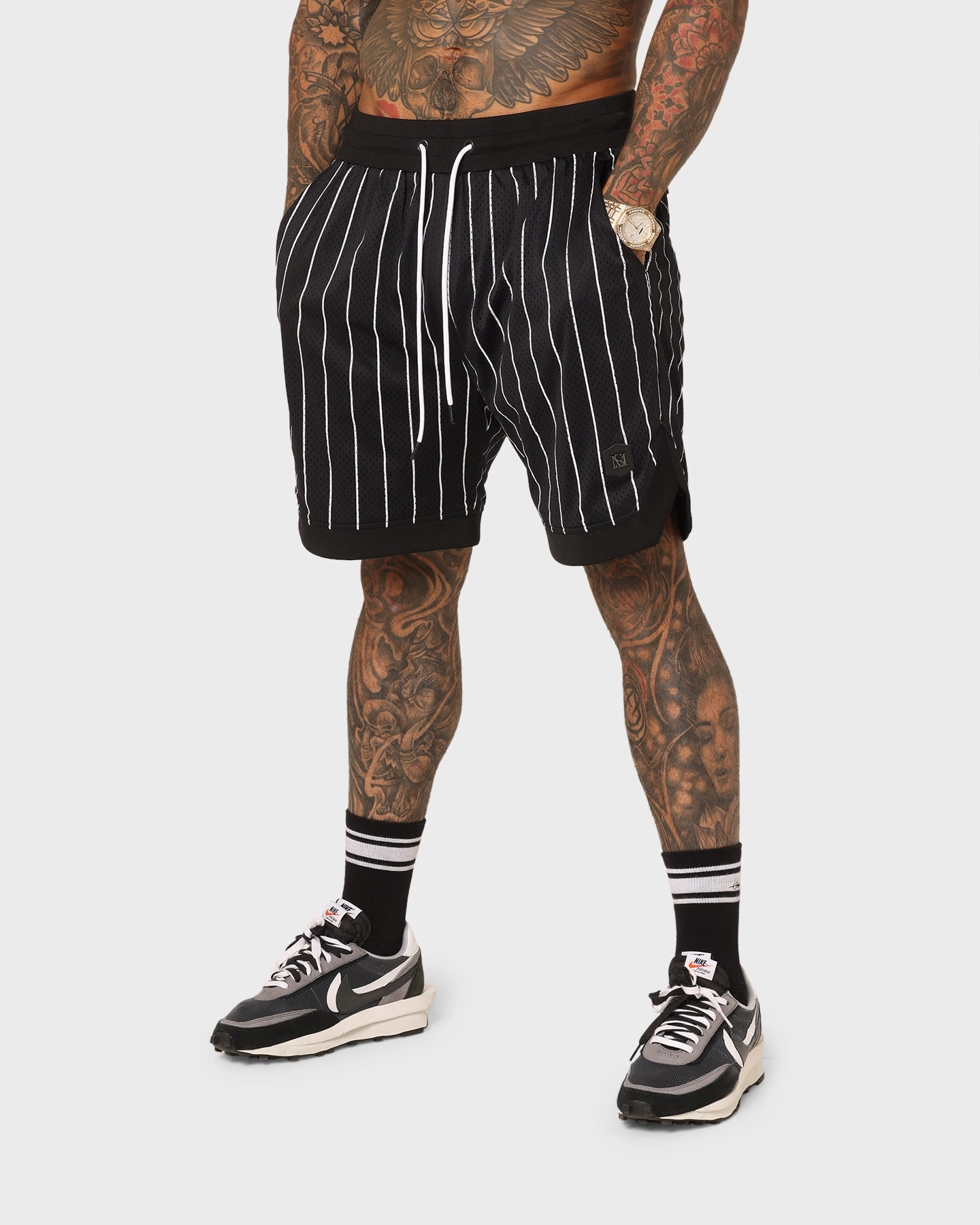 Weekend Casual soccer shorts Saint Morta Exhibition Basketball Shorts Black