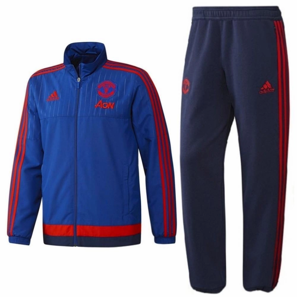 Manchester United Presentation Soccer Tracksuit 2015/16 - Adidas hook venue Free Motion Engineering