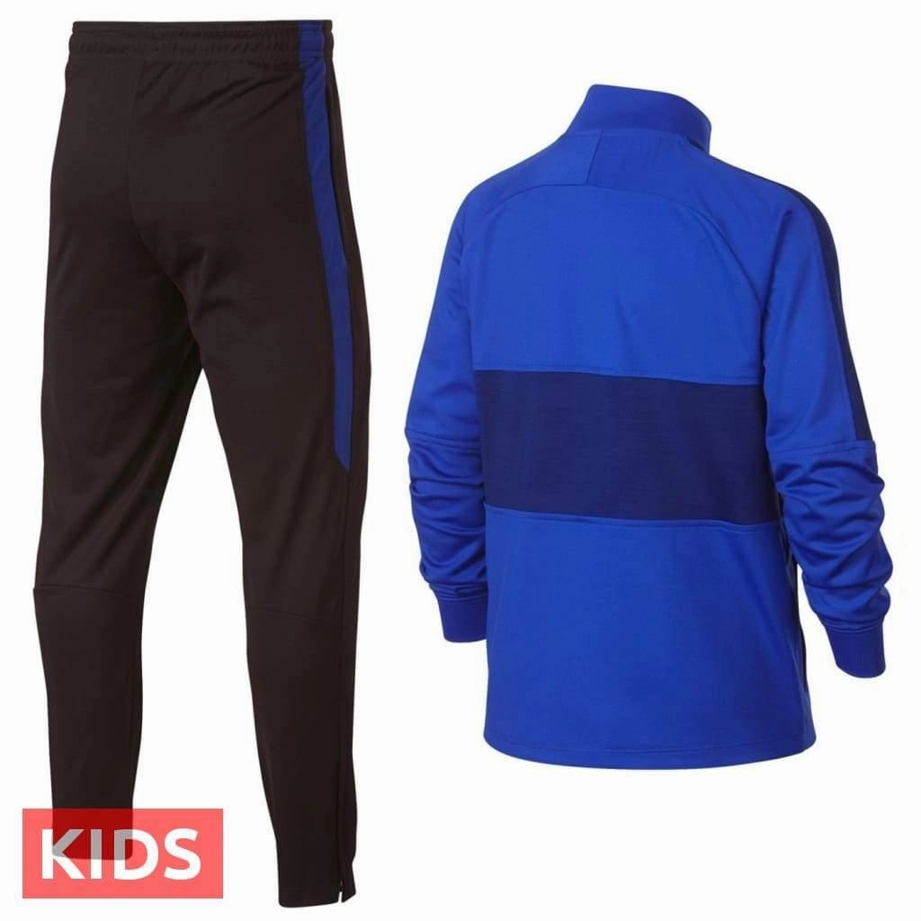 Kids - FC Barcelona blue training presentation Soccer tracksuit 2019/2020 - Nike GlowInTheDark Accents budget-friendly