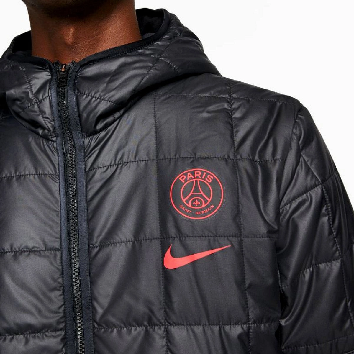 HighVisibility Trim Paris Saint Germain presentation bomber jacket 2021/22 - Nike