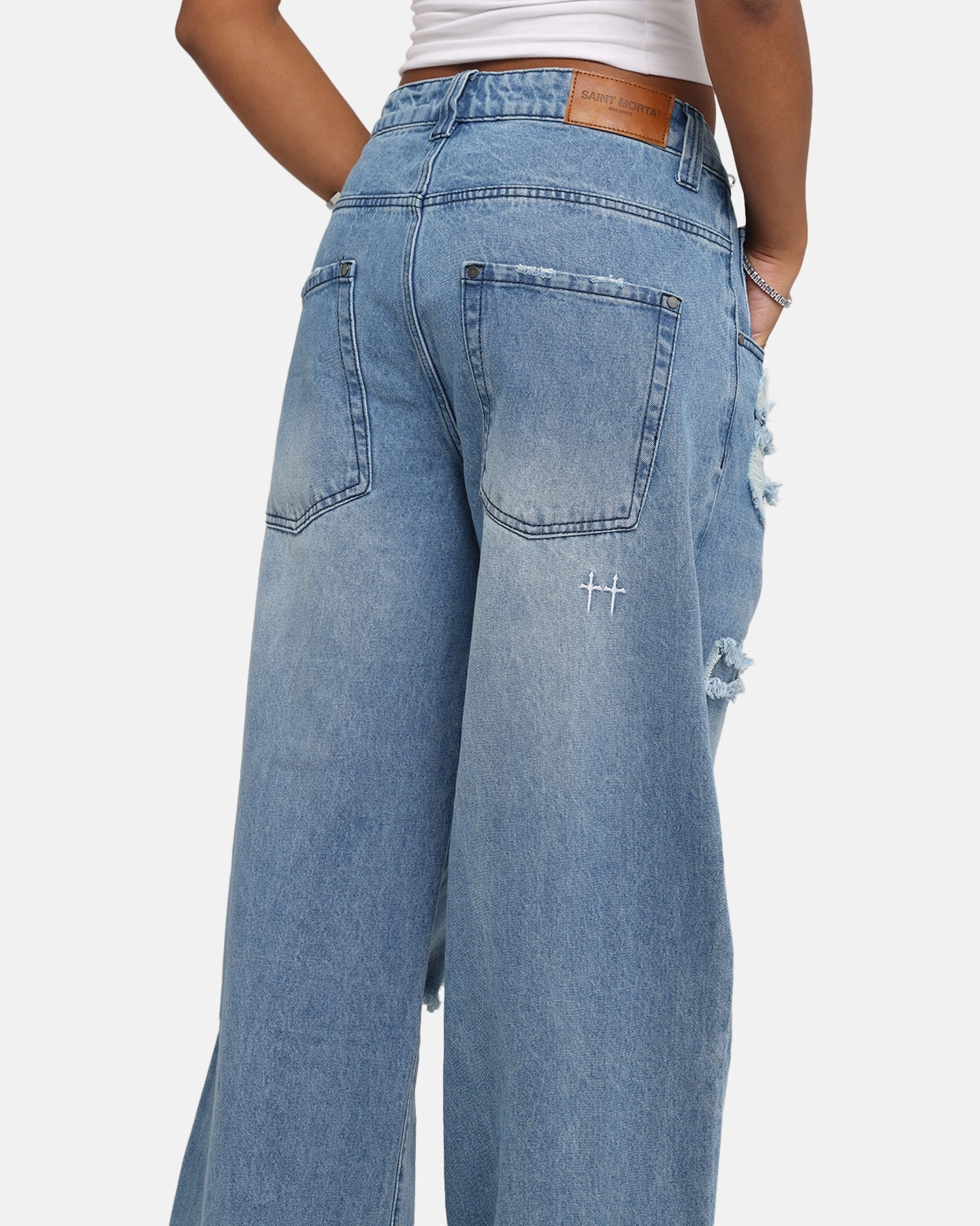 Saint Morta Amplus Rampage Jeans Rampage Blue Family Style Gym Ready Daily Wear Common look