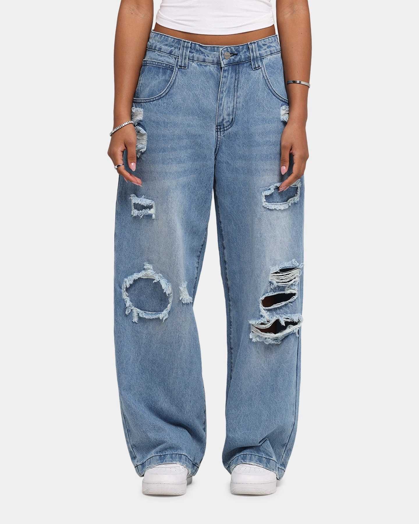 Saint Morta Amplus Rampage Jeans Rampage Blue High Rise