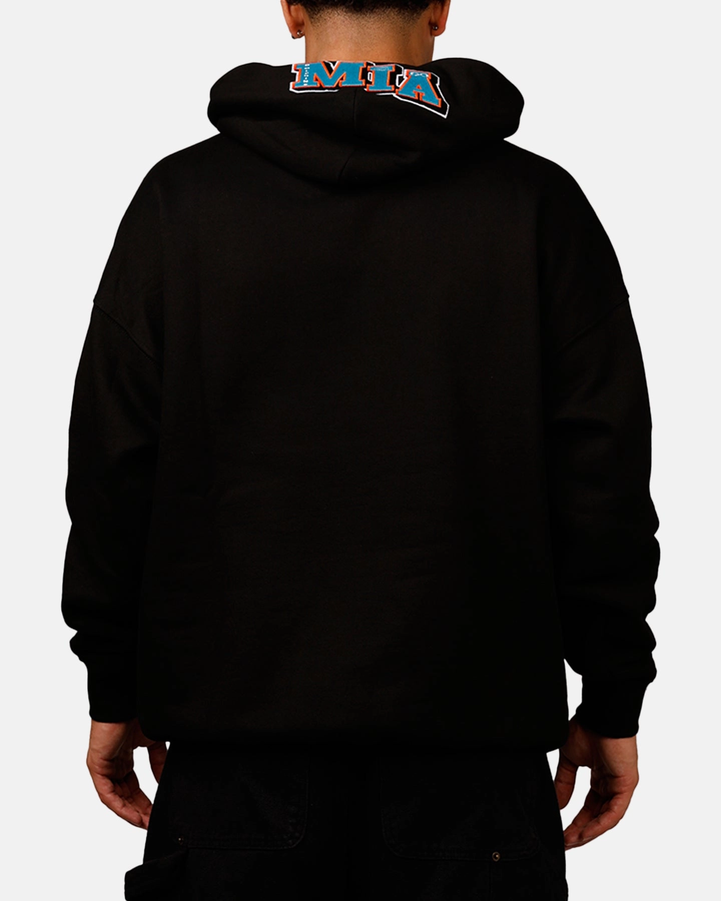 Pro Standard Miami Dolphins City Hoodie Black Recycled Polyester